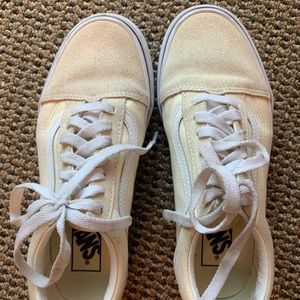 Vans cream Old Skool Shoe (women’s)